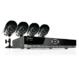 Defender SN502-4CH-002 Feature-Rich 4-Channel H.264 DVR Security System with Smartphone Access and 4 Indoor/Outdoor Hi-Res CCD Night Vision Cameras