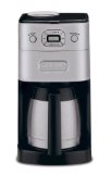 Cuisinart DGB-650BC Grind-and-Brew Thermal 10-Cup Automatic Coffeemaker, Brushed Metal