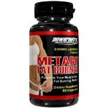 Metabo Fat Burner - 60 Capsules Extreme Fat Burner Formula Lipotropics L-Carnitine Weight Loss Diet Pills