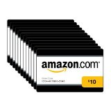 Amazon.com $10 Gift Card - Box of 50 Cards