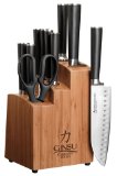 Ginsu Chikara 12-Piece Stainless Steel Knife Set with Block