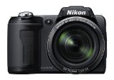 Nikon Coolpix L110 12.1 MP Digital Camera with 15x Optical Vibration Reduction (VR) Zoom and 3.0-Inch LCD (Black)