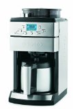 Saeco Bean To Brew 10-Cup Automatic Drip Coffee Maker with Thermal Carafe and Burr Grinder, Stainless Steel