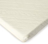 Foamex Aerus Natural 2-1/2-Inch Memory Foam Mattress Topper with Cover, Queen