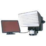 80 LED Solar-Power Motion-Activated Outdoor Light (Black)