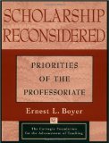 Scholarship Reconsidered: Priorities of the Professoriate