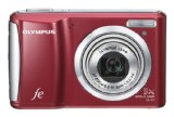 Olympus FE-47 14 MP Digital Camera with 5x Optical Zoom and 2.7-inch LCD (Red)