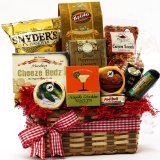 Some Like it HOT! Spicy Snack Chest - a Great Gourmet Food Gift Basket for Dad!