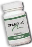 Femanol (1) Bottle 60 Capsules For Vaginal Odor & Discharge - Bad Breath - Build Stronger Hair and Nails