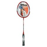 Wilson Hyper Team Zone Badminton Racket (Red, 662 mm)
