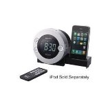 Sony ICF-C7IP Clock Radio for iPod and iPhone with Hidden Sliding Dock Tray