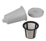 Keurig My K-Cup Replacement Coffee Filter Set 3 pieces Gray Color fits B30 B31 B40 B50 B60 B70