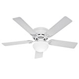 Hunter 20810 52-Inch Low Profile III Ceiling Fan with Light Kit