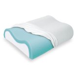 Sleep Innovations Cool Contour Memory Foam Pillow