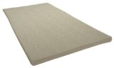 Englander 10751 2-Inch Latex Mattress Toppers, California King, Cream