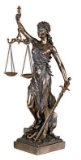 Sal;e - Blind Lady Justice Statue Law Office Lawyer Gift - Ships Immediatly !!