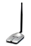 Alfa AWUS036H Upgraded to 1000mW 1W 802.11b/g High Gain USB Wireless Long-Rang WiFi network Adapter with 5dBi Antenna - for Wardriving & Range Extension