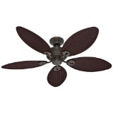 Hunter 23980 54-Inch Provencal Gold Bayview Ceiling Fan