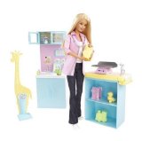 Barbie Forever Play All Day Baby Doctor & Office Playset