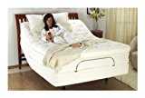 DynastyMattress S-Cape Adjustable Beds Set Sleep System Leggett & Platt, With Luxury 12-Inch Memory Foam Mattress-QUEEN Size