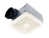 Broan Model QTXE110 110 CFM Ultra Silent Bath Fan, White Grille