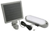 Designers Edge L-949 10 LED Rechargeable Solar Panel Shed Light Model