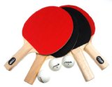 Stiga Classic 4-Player Table Tennis Racket Set