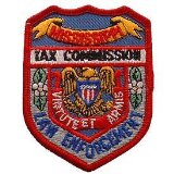 USA Emergency Services Embroidered Iron on Patch - Police Corrections Security Collection - Mississippi Tax Commission Law Enforcement Applique