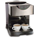 Mr. Coffee ECMP50 Espresso/Cappuccino Maker, Black