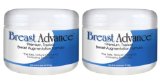 BREAST ADVANCE (2 Jars) - Premium, Topical Breast Augmentation Formula - The Safe, Natural Choice for Bust Enhancement, Enlargement / Increasing, Enlarging Cup Size