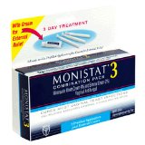 Monistat 3 Vaginal Antifungal 3-Day Treatment Combination Pack
