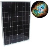 HQRP 50W Mono-crystalline Solar Panel 50 Watt 12 Volt in Anodized Aluminum Frame plus HQRP Coaster