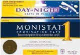 Monistat 1 Vaginal Antifungal Day or Night 1-Day Treatment Combination Pack