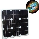 HQRP 20W Mono-crystalline Solar Panel 20 Watt 12 Volt in Anodized Aluminum Frame plus HQRP Coaster