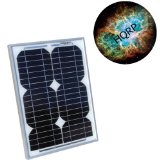 HQRP 12W (Size of 10 Watt / 10W) Monocrystalline Solar Panel 12 Watt Power 12V DC Battery Charger for RV Car Boat Caravan Bike plus HQRP Coaster