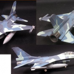 F-16 Elang Biru TNI-AU (Blue Falcon Diecast)