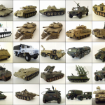 Belajar Merakit Model Kit Tank Modern