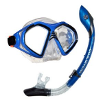 U.S. Divers Admiral 2 Lx / Gulf Dry Adult Silicone Mask Combo