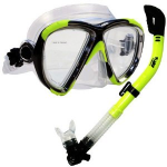Promate Snorkeling Scuba Dive Mask Snorkel Gear Deluxe Set