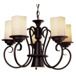 Iron Candle Chandelier