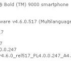 Blackberry Bold OS V4.6.0.297