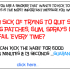 New Nicotine Vaccine to Stop Smoking