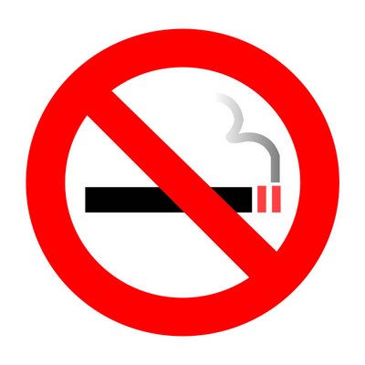 stop smoking sign