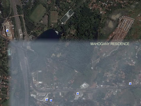 foto satelit mahogany residence