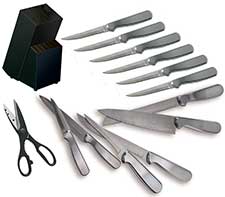ginsu knife set