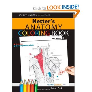 anatomy coloring book