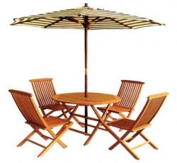 wood garden furniture