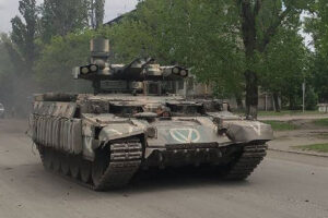 Penampakan BMPT-72 Terminator 2 di Ukrainia